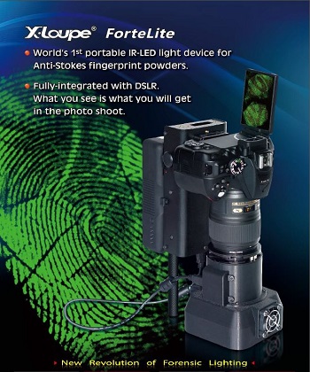 Fortelite Anti-stokes fingerprint imager