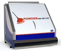 Fingerprint powder downdraft workstation