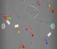 Glass fragment RI measurement system